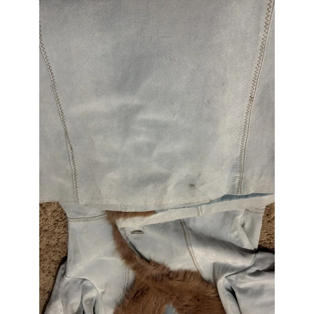 Vintage 90s B. Lucid Light Blue Suede 